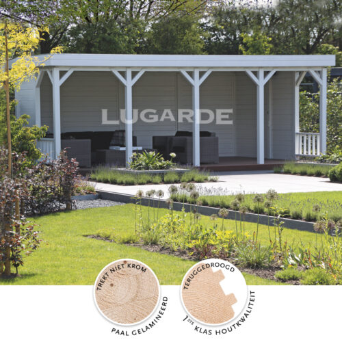 Vrijstaande Veranda Maddy VV18 - 600x420 cm