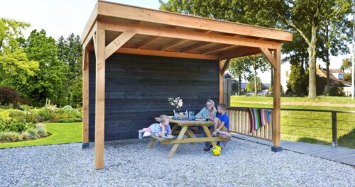 Douglasvision buitenverblijf Comfort 400x305 cm - geïmpregneerd