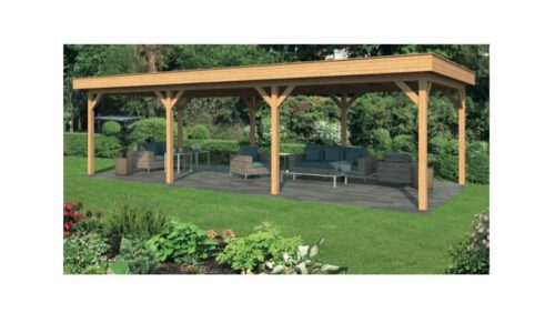 Lariks/Douglas Overkapping Oslo XL type 5 990x430cm