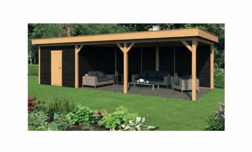 Lariks/Douglas Overkapping Oslo XL type 7 990x430 cm