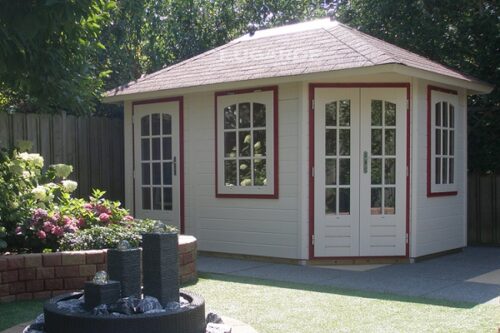 Lugarde Blokhut Prima Liv P5D8- 240x360 cm