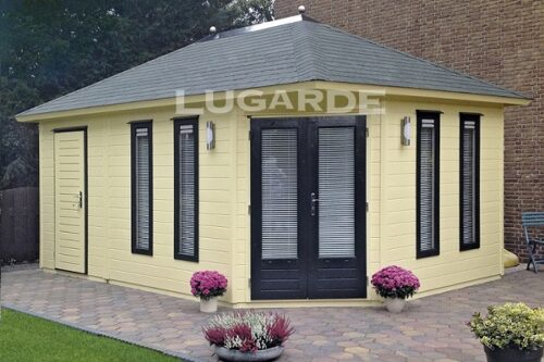 Lugarde Blokhut Prima Merle P5D6 - 360x540 cm