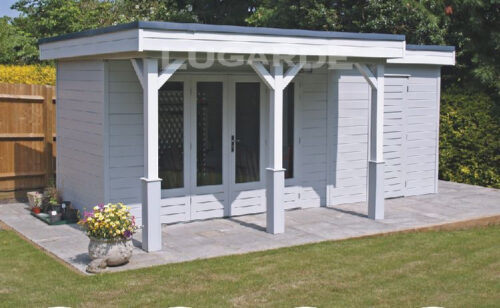 Tuinhuis Prima Orleans PR23 (met overkapping) - 600x300 cm