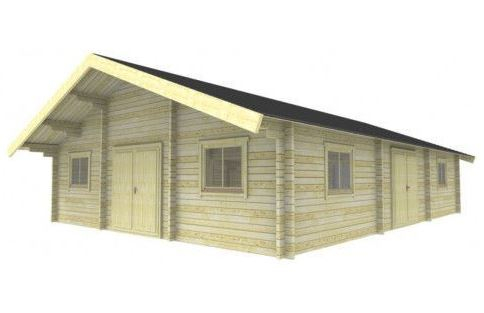 Schuur 900x1200 cm + voor- en achterluifel 100 cm 70mm