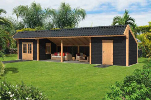 Lariks/Douglas Kapschuur Bergen L type 12 888x306 cm + gratis thuisbezorgd!