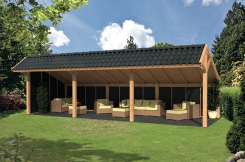 Lariks/Douglas Kapschuur Bergen L type 7 678x306 cm