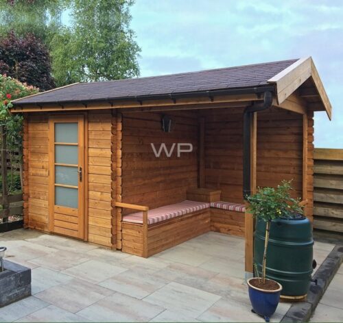 Woodpro Blokhut/Tuinhuis Veluwe 400x250 cm