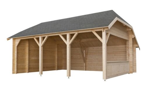 Wolfskapschuur WKS2 745x535 cm - Zonder berging