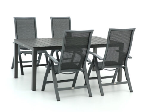 Bellagio Lugo/Fidenza 180cm dining tuinset 5-delig verstelbaar - Laagste prijsgarantie!