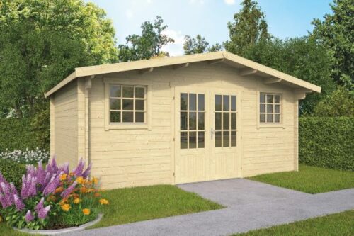 Blokhut Jacklyn 500x400 cm + 50 cm oversteek