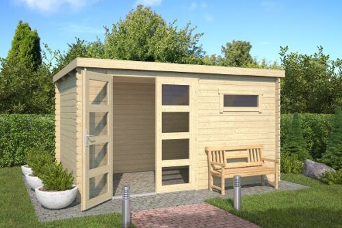 Blokhut Timian 230 400x250 cm