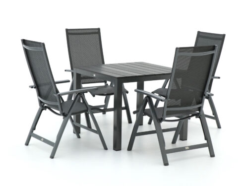 Bellagio Avenza/Fidenza 90cm dining tuinset 5-delig verstelbaar - Laagste prijsgarantie!
