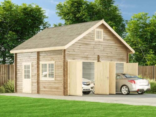 Dubbele garage model bora-70 iso