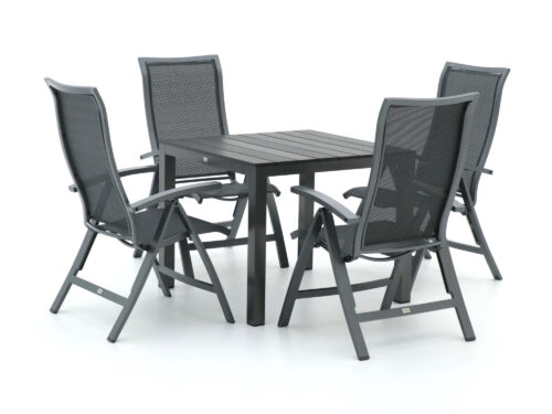 Bellagio Lugo/Fidenza 90cm dining tuinset 5-delig verstelbaar - Laagste prijsgarantie!