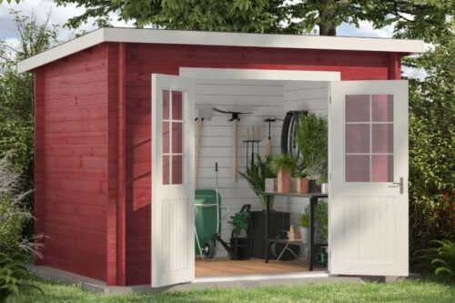 Tuinhuis maria op het lessenaarsdak