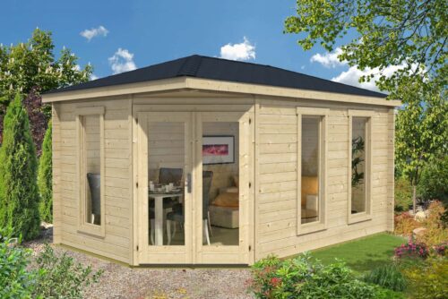 5-hoekig tuinhuis model lido-40