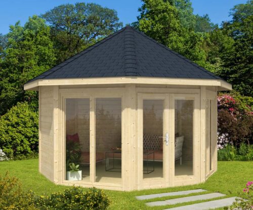 Tuinpaviljoen model sylt met twee vensters
