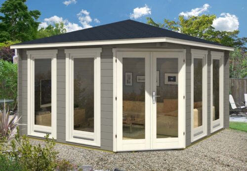 5-hoekig tuinhuis maja iso