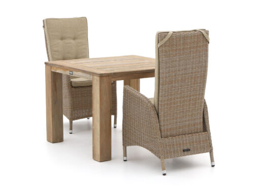 Intenso Fabrizi/ROUGH-X 100cm dining tuinset 3-delig verstelbaar - Laagste prijsgarantie!