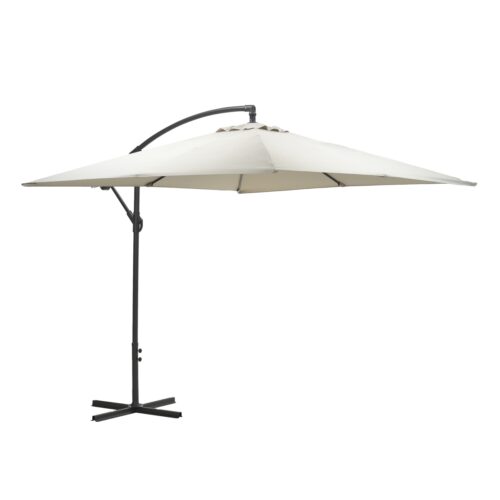 Garden Impressions Corfu zweefparasol 250 x 250 cm - zwart frame