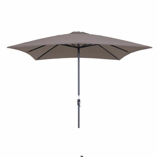 Garden Impressions Lotus stokparasol 250 x 250 cm - zwart frame