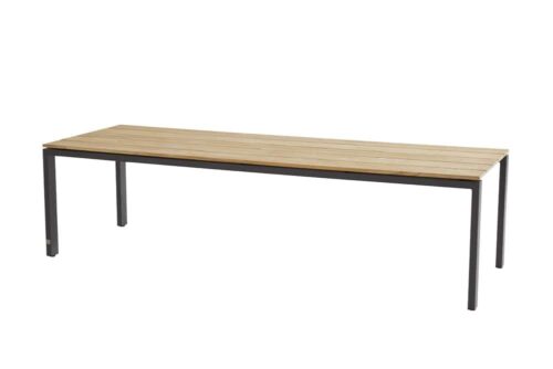 4 Seasons Outdoor Goa tafelframe 280x95 cm - antraciet