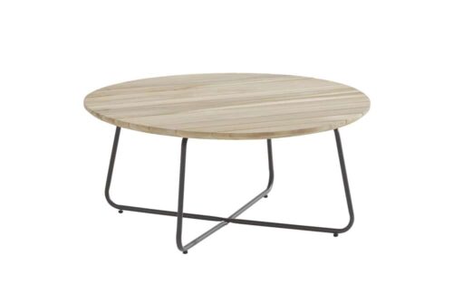 4 Seasons Outdoor Axel koffietafel Ø90xH40 cm - teak
