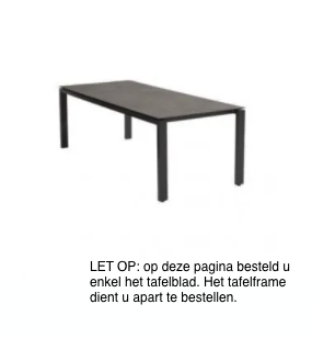 4SO Goa tafelblad HPL 280x95 cm