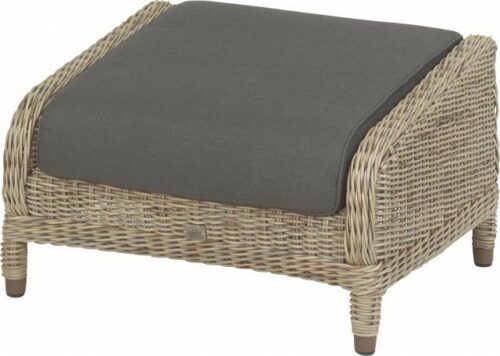 4 Seasons Outdoor Brighton voetenbank met kussen