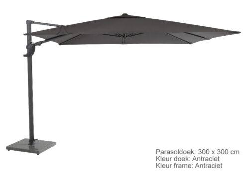 4 Seasons Outdoor zweefparasol Horizon Premium 300x300 cm