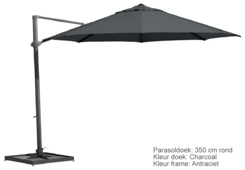 4SO zweefparasol Siesta Ø350 cm