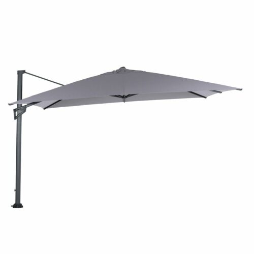 Garden Impressions Hawaii King Pole zweefparasol 400 x 400 cm - zwart frame