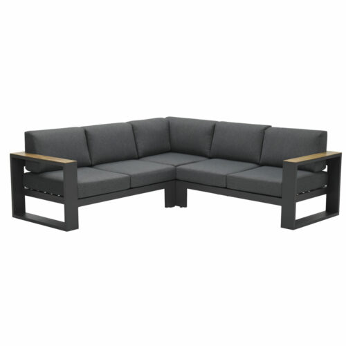 Garden Impressions Cube hoek loungeset met teak look