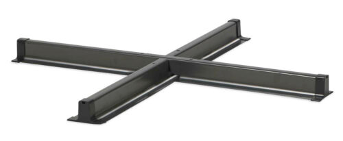 Platinum zweefparasol kruisvoet - antraciet