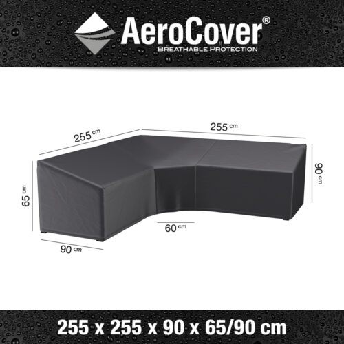 AeroCover loungesethoes L 255 x 255 x 90 x 65/90 cm