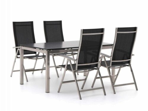 Bernstein Koblenz/Bremen 160cm dining tuinset 5-delig verstelbaar - Laagste prijsgarantie!