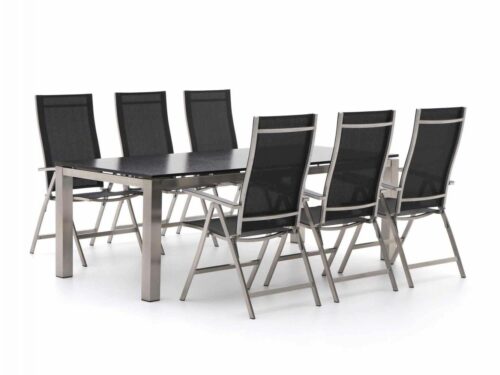 Bernstein Koblenz/Bremen 220cm dining tuinset 7-delig verstelbaar - Laagste prijsgarantie!