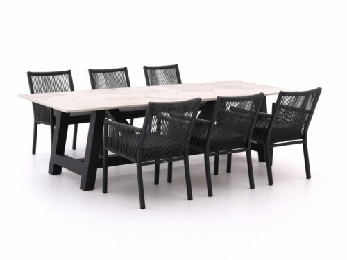 Manifesto Rivola/Bresimo 260cm dining tuinset 7-delig - Laagste prijsgarantie!