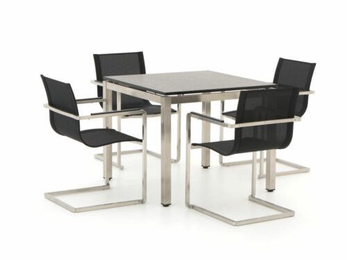 Bernstein Essen/Bremen 90cm dining tuinset 5-delig - Laagste prijsgarantie!