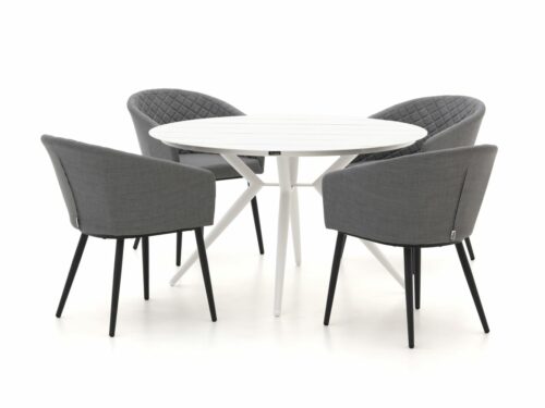 Il Tempo Giulia/Sora ø 127cm dining tuinset 5-delig - Laagste prijsgarantie!