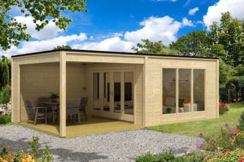 Ontwerp tuinhuis cubus-plus-40