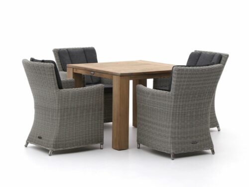 Intenso Adriano/ROUGH-X 100cm dining tuinset 5-delig - Laagste prijsgarantie!