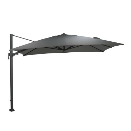 Garden Impressions Hawaii Big Pole zweefparasol 350 x 350 cm - zwart frame