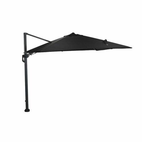 Garden Impressions Hawaii Lumen LED zweefparasol 300 x 300 cm - zwart frame