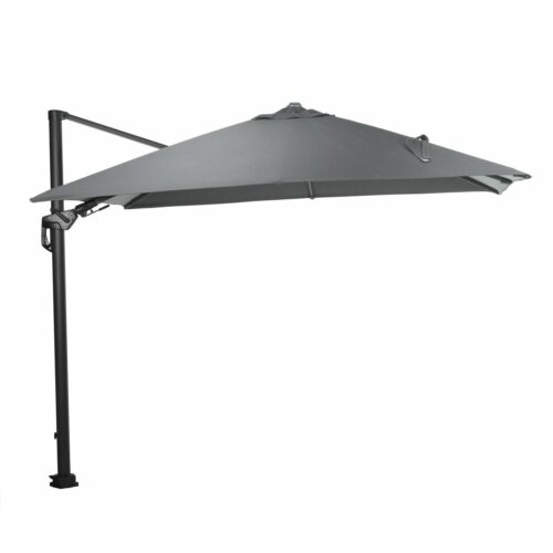 Garden Impressions Hawaii Lumen LED zweefparasol 300 x 300 cm - zwart frame