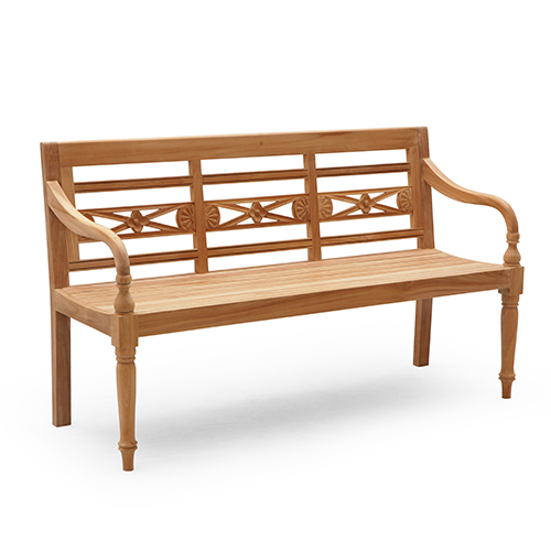 Station5-zits tuinbank - Teak