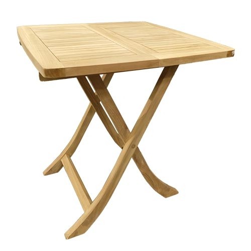 Teak Bijzettafel - 70x70