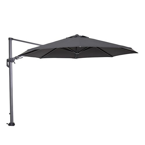 Hawaii Zweefparasol diameter350 CB - Lichtgrijs