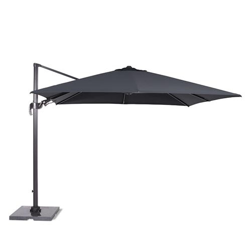 Hawaii Zweefparasol diameter350 CB - Donkergrijs