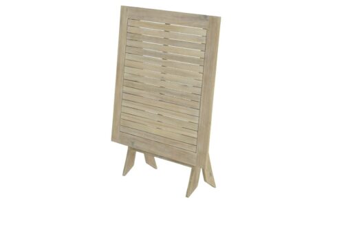 Kent vouwtafel 90x90xH72 acacia white wash